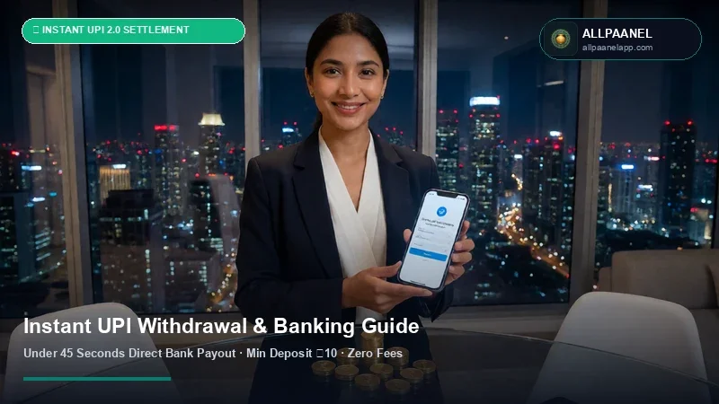 Allpaanel Instant UPI Withdrawal & ₹20 INR Deposit Tutorial